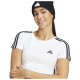 Adidas Γυναικεία κοντομάνικη μπλούζα W 3-Stripes Baby Tee